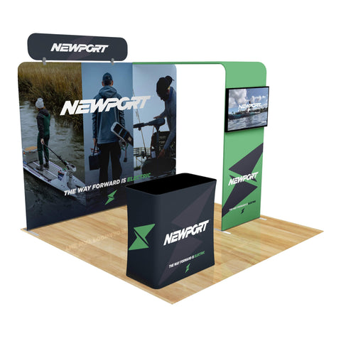 Trade Show Display with Archway