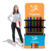 Image of Fastzip™ Trade Show Shelving Display w/ Back Wall