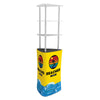 Image of FastZip™  Triangle Trade Show Shelving Display