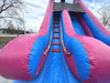 Image of 16'H Dura-Lite Pink Slide w Detachable Pool