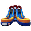 Image of 15'H Dual Lane Dura-Lite Fun Slide w Detachable Pool