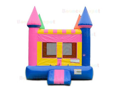 14'H Castle Commercial Bounce House by Bouncer Depot