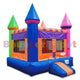 15'H Orange Purple Castle Commercial Jumper by Bouncer Depot