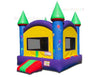 Image of Multi Color Castle Inflatable Moonwalk