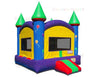 Image of Multi Color Castle Inflatable Moonwalk