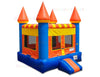 Image of 14'H Orange Castle by Bouncer Depot