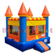 14'H Orange Castle by Bouncer Depot