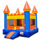 14'H Orange Castle by Bouncer Depot