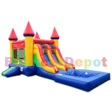 Double Lane Compact Castle Combo Wet n Dry