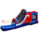 14'H Modular Combo Space Walk Inflatable with Pool by Bouncer Depot