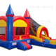 Castle Dry Slide Combo Moonwalk For Sale