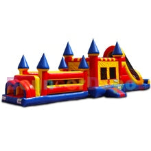 50 Feet Combo Obstacle Moonwalk Jumper