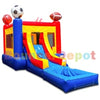 Image of Sports Combo Bounce House with Pool