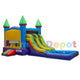 15'H Double Lane Module Castle Combo by Bouncer Depot