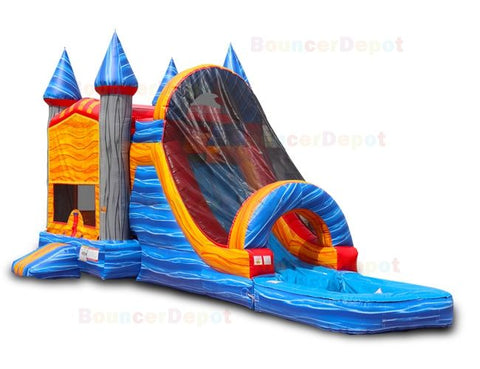 15'H Wet Dry Marble Module Combo by Bouncer Depot