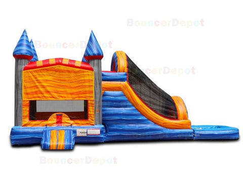 15'H Wet Dry Marble Module Combo by Bouncer Depot