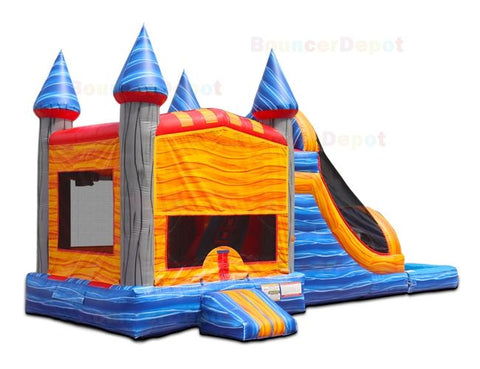 15'H Wet Dry Marble Module Combo by Bouncer Depot