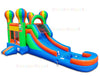 Image of 15'H Compact Combo Balloon With Water Slide by Bouncer Depot