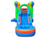 Image of 15'H Compact Combo Balloon With Water Slide by Bouncer Depot