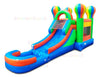 Image of 15'H Compact Combo Balloon With Water Slide by Bouncer Depot