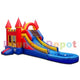 15'H Combo Castle Jumper With Pool And Slide by Bouncer Depot