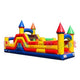 17'H Rainbow Obstacle Course by Bouncer Depot