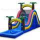 17'H Palm Tree Tropical Inflatable Pool Slide by Bouncer Depot