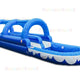 9'H Double Lane Slip N Splash For Adults by Bouncer Depot