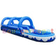 9'H Double Lane Slip N Splash For Adults by Bouncer Depot
