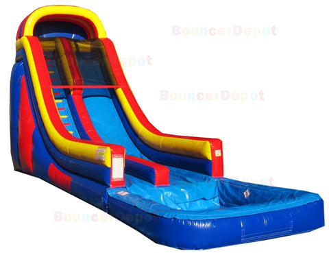 20'H Front Load Water Slide by Bouncer Depot