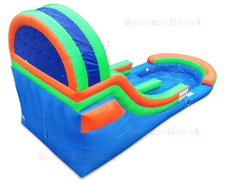 20 Feet Front Load Backyard Inflatable Water Slide by Bouncer Depot