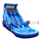 20'H Double Lane Commercial Inflatable Water Slide by Bouncer Depot