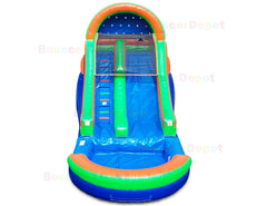 16ft Standard Waterslide by Bouncer Depot