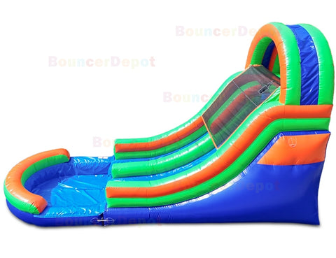16ft Standard Waterslide by Bouncer Depot