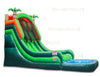 Image of 18'H Double Lane Tropical Wet Dry Slide by Bouncer Depot