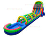 Image of 22 Ft Double Lane Slide And Slip N Splash