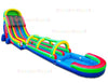Image of 22 Ft Double Lane Slide And Slip N Splash