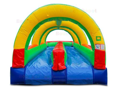 8'H Slip and Slide - Double Lane by Happy Jump