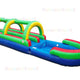8'H Slip and Slide - Double Lane by Happy Jump