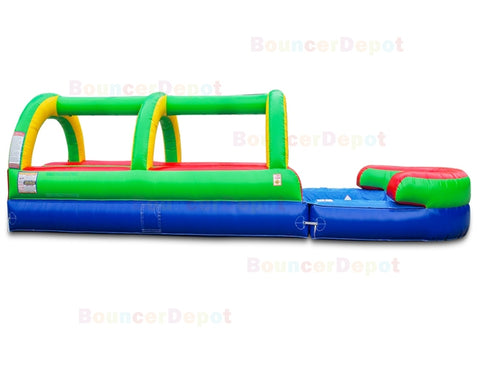 8'H Slip and Slide - Double Lane by Happy Jump