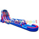22'H Double Lane American Slide by Bouncer Depot