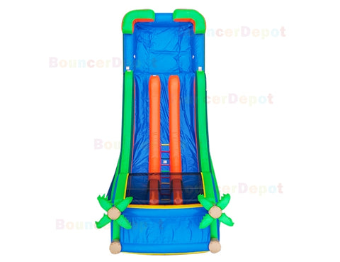 18'H Tropical Water Slide by Bouncer Depot