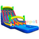 16′H Back Load Triple Lane Water Slide by Ultimate Jumpers