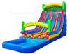 Image of 16′H Back Load Triple Lane Water Slide by Ultimate Jumpers