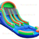 16'H Double Lane Commercial Slide by Bouncer Depot