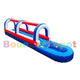 8'H Single Lane Slip N Slide With Pool by Bouncer Depot