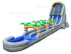Image of 22 High Double Lane Marble Gray Water Slide