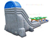 Image of 22 High Double Lane Marble Gray Water Slide