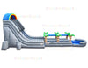 Image of 22 High Double Lane Marble Gray Water Slide