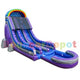 22'H Purple Waves Water Slide by Bouncer Depot